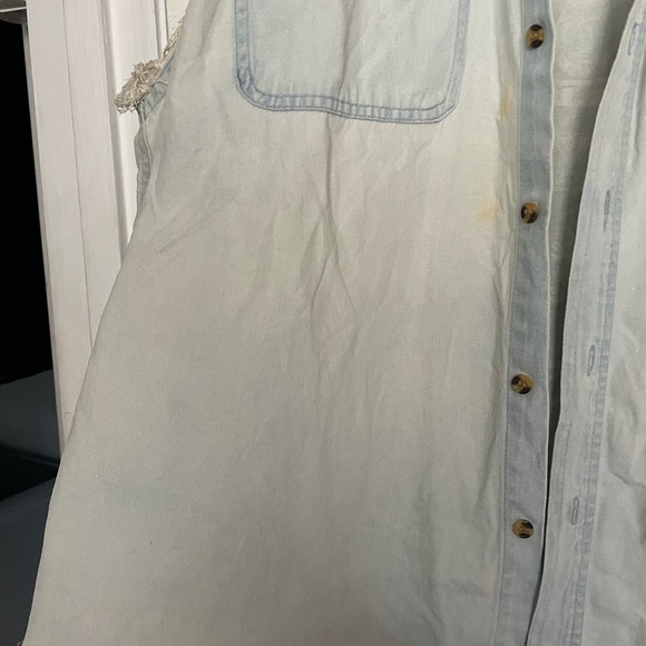 Motorcycle Vest Mens XL Galveston Tx Texas All American Rally 2004 Denim Cut Off - Picture 11 of 16